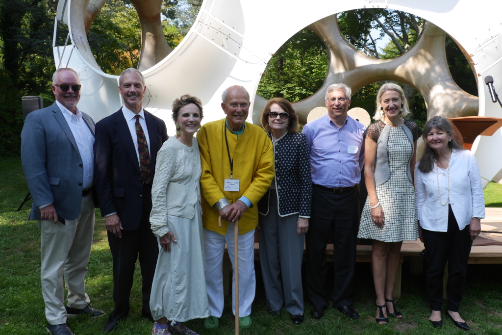 LHR Landscape Luncheon. Eric Groft, Kris Jarantoski, Warrie Price, Jack Larsen, Nicole Williams, David Swers, Caroline Baumann, Deborah Nevins