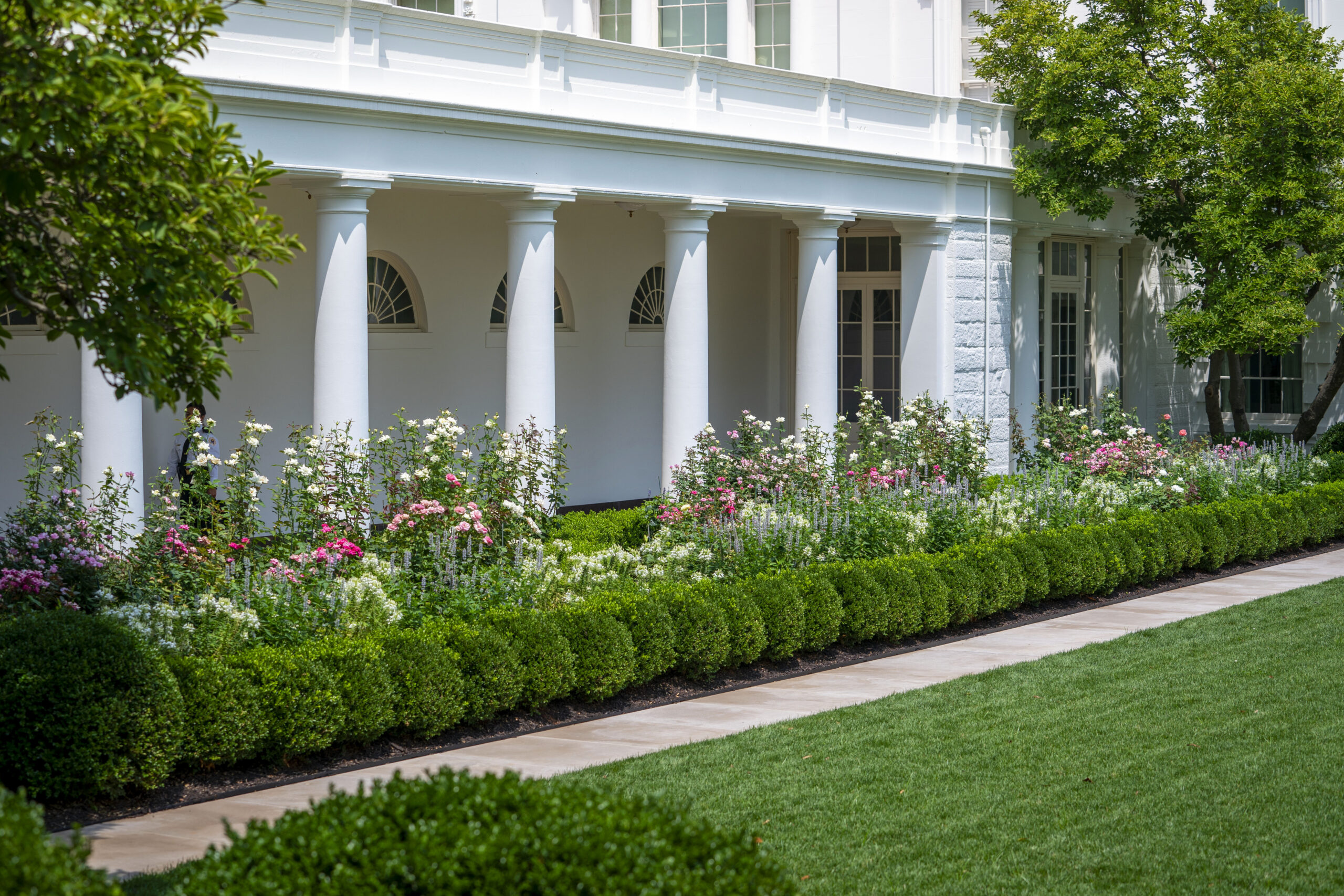 White House Rose Garden OvS Landscape Architecture
